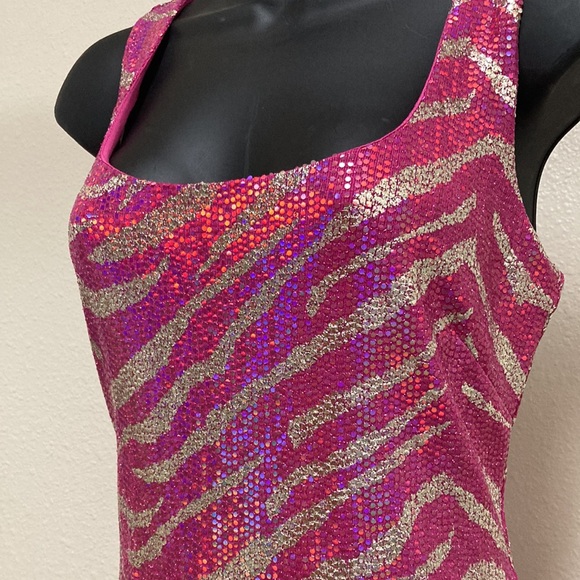 Pink Sequin Dress- 1 LEFT❗️ - Picture 5 of 11